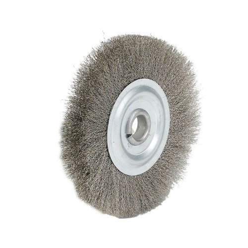 Small Diameter Stainless Steel Wire Wheel Brush for 6 inch Bench Grinder - Picture 7 of 12
