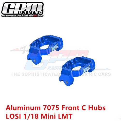 GPM Aluminum 7075 Front C Hubs Block C LOS214041 For LOSI 1/18 Mini LMT 4X4 US - Picture 1 of 6