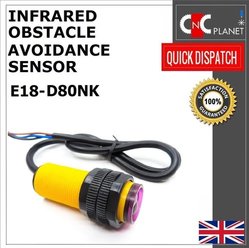 E18-D80NK Infrared Photoelectric Obstacle Avoidance Sensor Shield Switch Arduino - Picture 1 of 3