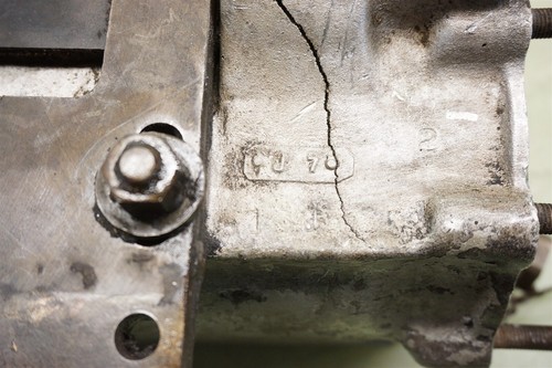 Harley Late 1947 1948 Transmission Case Broke plate Fl El Ul *TZ21 - Picture 8 of 10