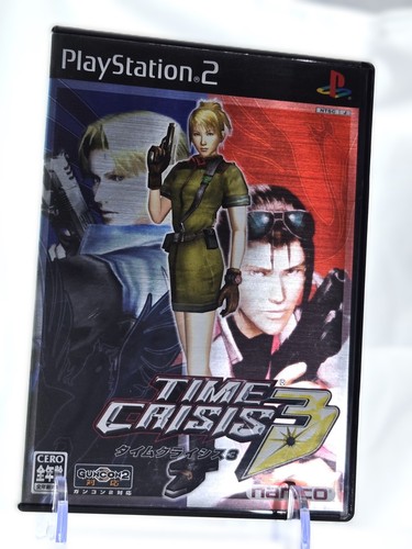 Time Crisis 3 w/ FOIL COVER Playstation 2 PS2 NAMCO Japan Japanese - ๐ Seller! - Picture 2 of 4