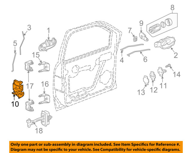Trailblazer Door Lock Diagram Wiring Trailblazer Door Lock Diagram Wiring Diagrams Simplegm Oem Front Kit 15110505 Ebay Gate