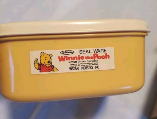 VTG Lustro Ware Disney Winnie The Pooh Keeper Seal Ware Storage Container W Lids - Picture 6 of 9