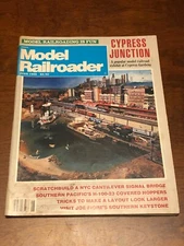 MODEL RAILROADER MAGAZINE (June 1988) Cantilever Signal Bridge, H-100-23 Hoppers