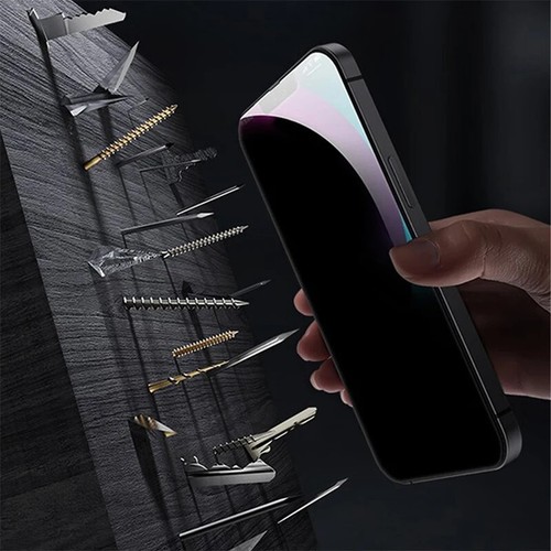 4PCS Privacy Screen Protector for iPhone 14 Pro Max Anti Spy Glass for iPhone 13 - Photo 23 sur 24