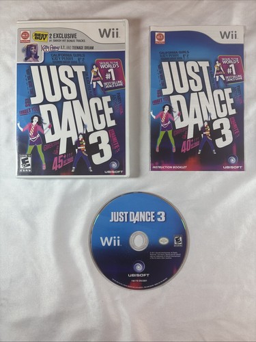 Just Dance 1 2 3 Konvolut Nintendo Wii Spiele mit Anleitungen, komplett, getestet - Bild 4 von 4
