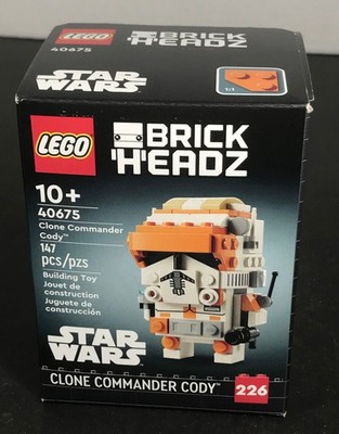 LEGO Brickheadz #226 CLONE COMMANDER CODY 40675 Star Wars SEALED