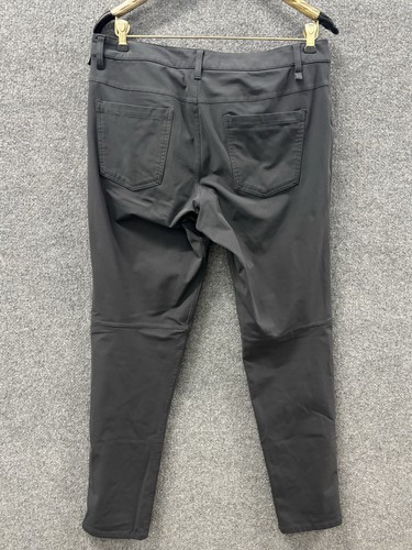 Pantalone Lululemon Uomo 33 Performance Commute ABC Warpstreme Slim Cinque Tasche Nero - Foto 5 di 14