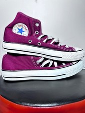 Converse Chuck Taylor High-Tops Unisex Maroon/Pink Sapphire Men  s 5/ Women  s 7