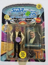 Star Trek TNG Capt. Montgomery Scott 5" Action Figure 1993 Playmates Toys NIB