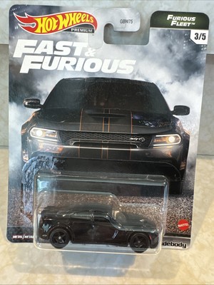 Hot Wheels Premium Fast & Furious 1:64 Dodge Charger SRT Hellcat Widebody NIB