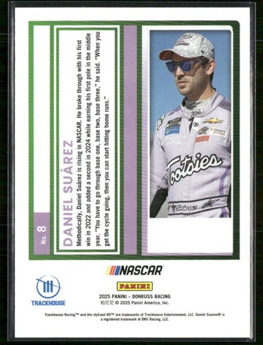 Daniel Suarez 2025 Donruss Nascar #8 - Imagen 2 de 2