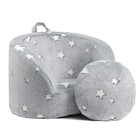 Snug-Arch Toddler Couch, Comfy Foam Baby Chair, Ergonomic Toddler Chair with ...