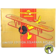 Aeroshell Liberty Classics Spec Cast Shell Limited Edition Stearman Biplane 2006