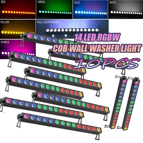 280W RGBW COB DMX512 Wall Washer Light 14 LED Sound Active, for Stage Bar Club - Picture 23 of 23