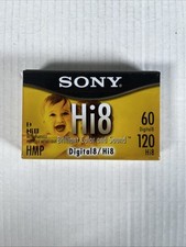 Sony Hi8 HMP Video Tape 60 Min Digital8 120 Min Hi8 New