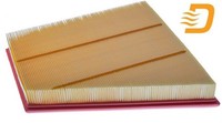 Denckermann A142216 Luftfilter Luftfiltereinsatz FüR Porsche