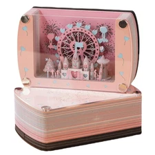 3D Creative Notepad Tear Paper Sculpture-3D Notepad, Art Notes, Non-Stick Not...