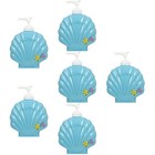  6 Pcs Auffüllbare Shampoo Flaschen Badezimmerflasche Toilettenflasche