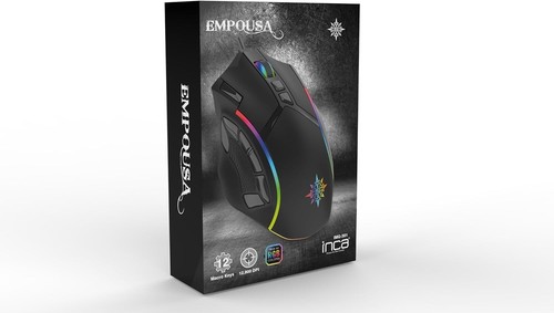 INCA IMG-351 Empouse RGB Macro Keys Professional Gaming Mouse - Bild 7 von 8