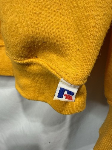 Vintage Russell University Of Michigan NCAA Sweatshirt Men’s XL 90s Made In USA - Picture 5 of 12