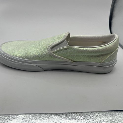 Vans Classic Slip On Glitter UV Activated Itidescent Color Change Unisex 6.5m/8w - Picture 2 of 9