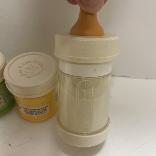 Vintage Fisher Price Spaß mit Essen Babys Mahlzeiten mehrteiliges Spielset - Bild 7 von 12