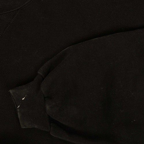 Russell Athletic Vintage 90s Blank Graphic Sweatshirt XL Mens Black Plain - Picture 6 of 8