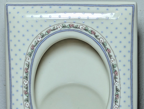 Petite Mother Goose Motiv Keramik Bilderrahmen Made in Japan Tisch/Top Load - Bild 2 von 11