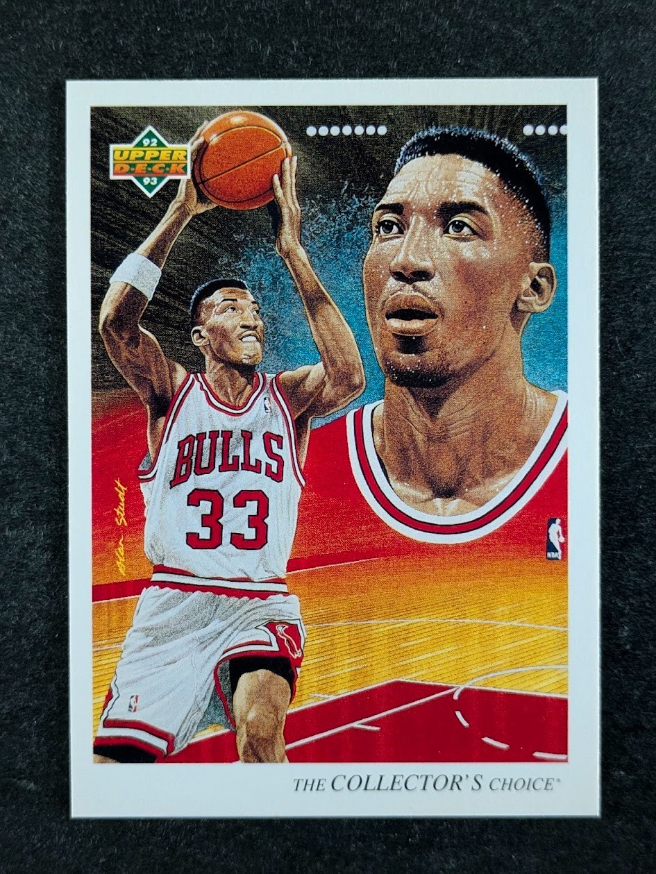 1992-93 Upper Deck Collector's Choice SCOTTIE PIPPEN Base Chicago Bulls #37