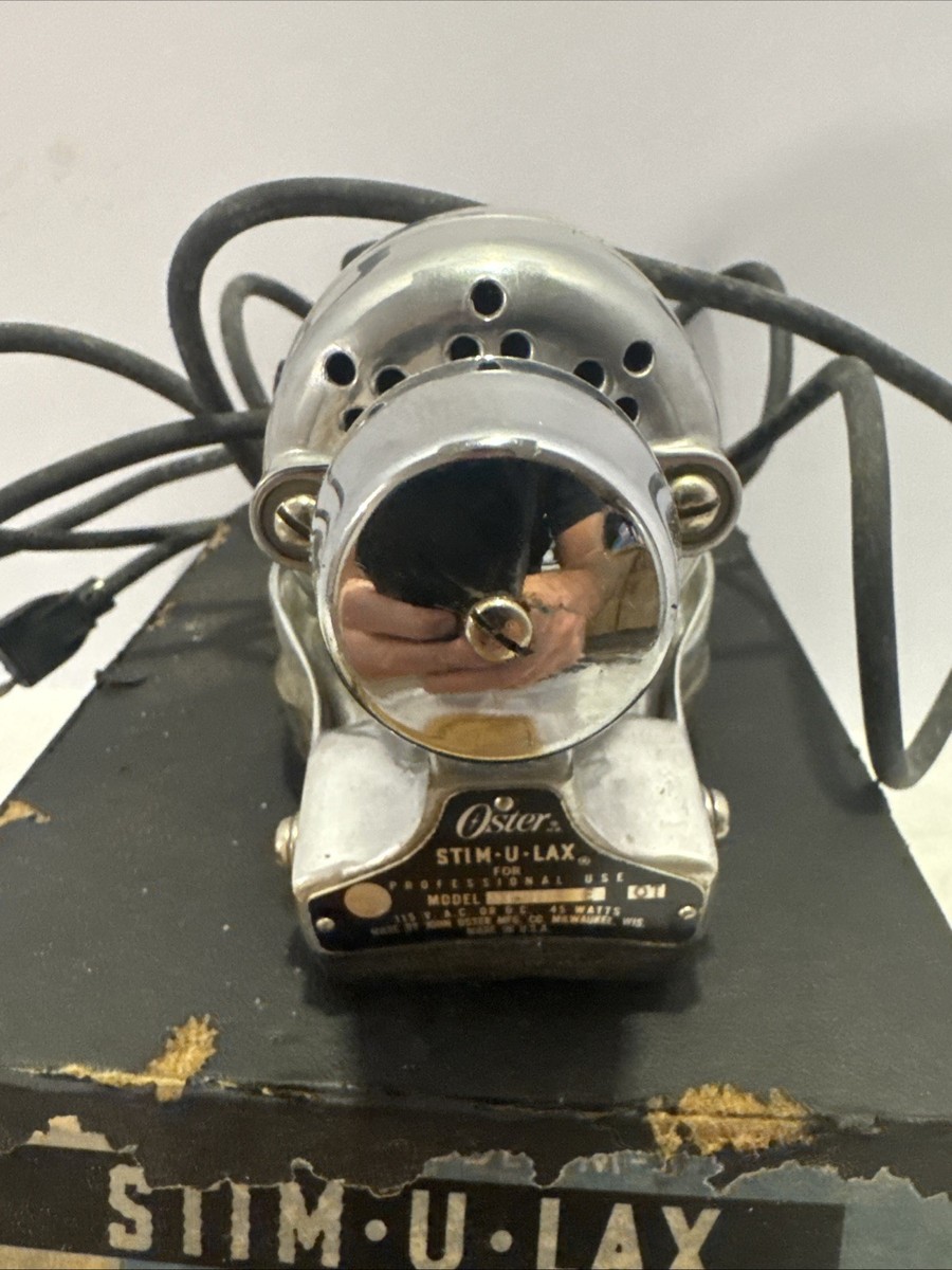 Vintage Oster Stimulax Stim-U-Lax For Barbers Model M-3 Handheld