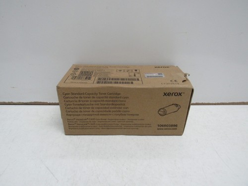 GENUINE XEROX 106R03896 (VERSALINK C600) CYAN STANDARD-CAPACITY TONER CARTRIDGE