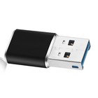 2X(Aluminum  USB 3.0 Memory Card Reader Adapter for Micro- Card/TF Card5493
