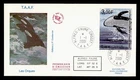 DR WHO 2001 FRENCH ANTARCTIC FSAT FDC ORCA WHALE CACHET 3.00 M70577