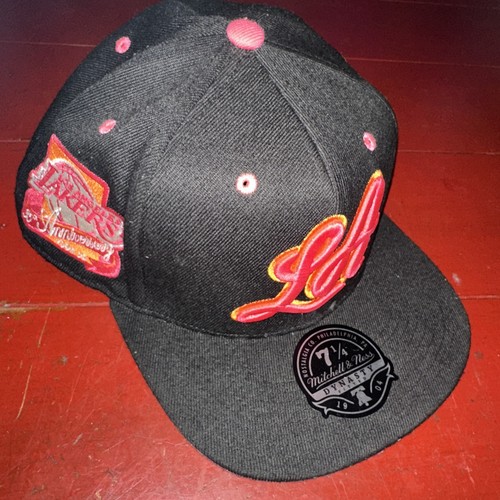 Sombrero ajustado Lakers Mitchell & Ness 35 aniversario puesta de sol talla 7 1/4 - Imagen 2 de 6