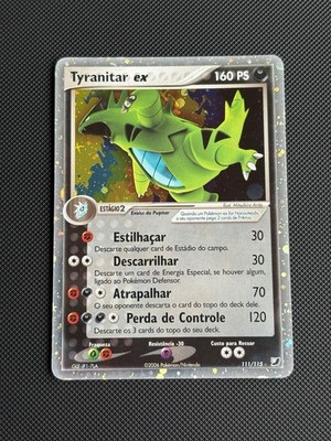 Pokemon Despotar/Tyranitar ex (UF 111) Unseen Forces Portugals Near Mint
