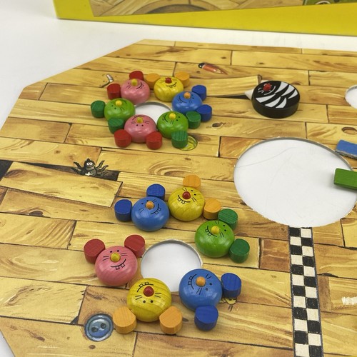 HABA Mäuse Rallye | Kinderspiel ab 4 Jahren | Geschicklichkeit | Brettspiel Holz - Picture 2 of 12