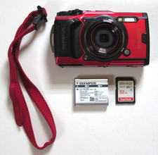 Olympus Tough TG-6 12.0MP Point  Shoot Digital Camera - Red