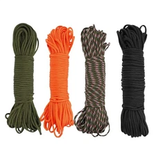 500lb Paracord 31m/102ft Dia 4mm Military Tactical Survival Parachute Rope *1-2