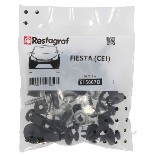 Restagraf Stoßstange Befestigungen Befestigungen Montagesatz vorne für Ford Fiesta (2017-2023) - Bild 2 von 2