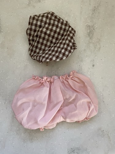 Pink Bloomers sized for Cabbage Patch & Similar 16"-18" Thick Body Dolls And Hat - Picture 3 of 4