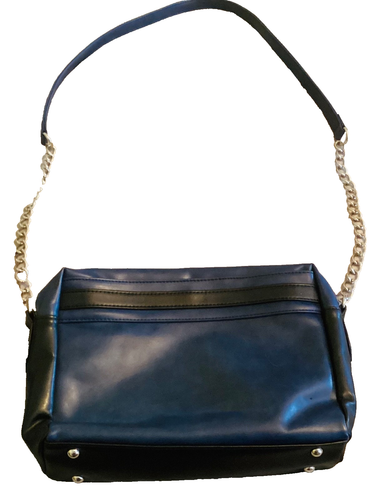 Disney Boutique Mickey & Minnie Sketch Shoulder Bag-Navy  Faux Leather- D. Parks - Picture 2 of 4