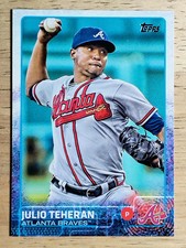 2015 Topps #36 Julio Teheran