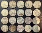 Roll of (x20) $10 Face Value 1948-1963 90% 50C Silver Franklin Half Dollar Coins