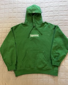 【SUPREME】 BOX LOGO HOODED SWEATSHIRT GREEN 24FW Supreme Box Logo Hooded Sweatshirt (FW24) - $168