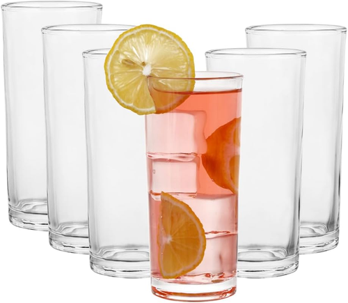 Longdrinkgläser Set 6-8Oz große Wassergläser für Mojito, Whiskey, Cocktails - Bild 7 von 12