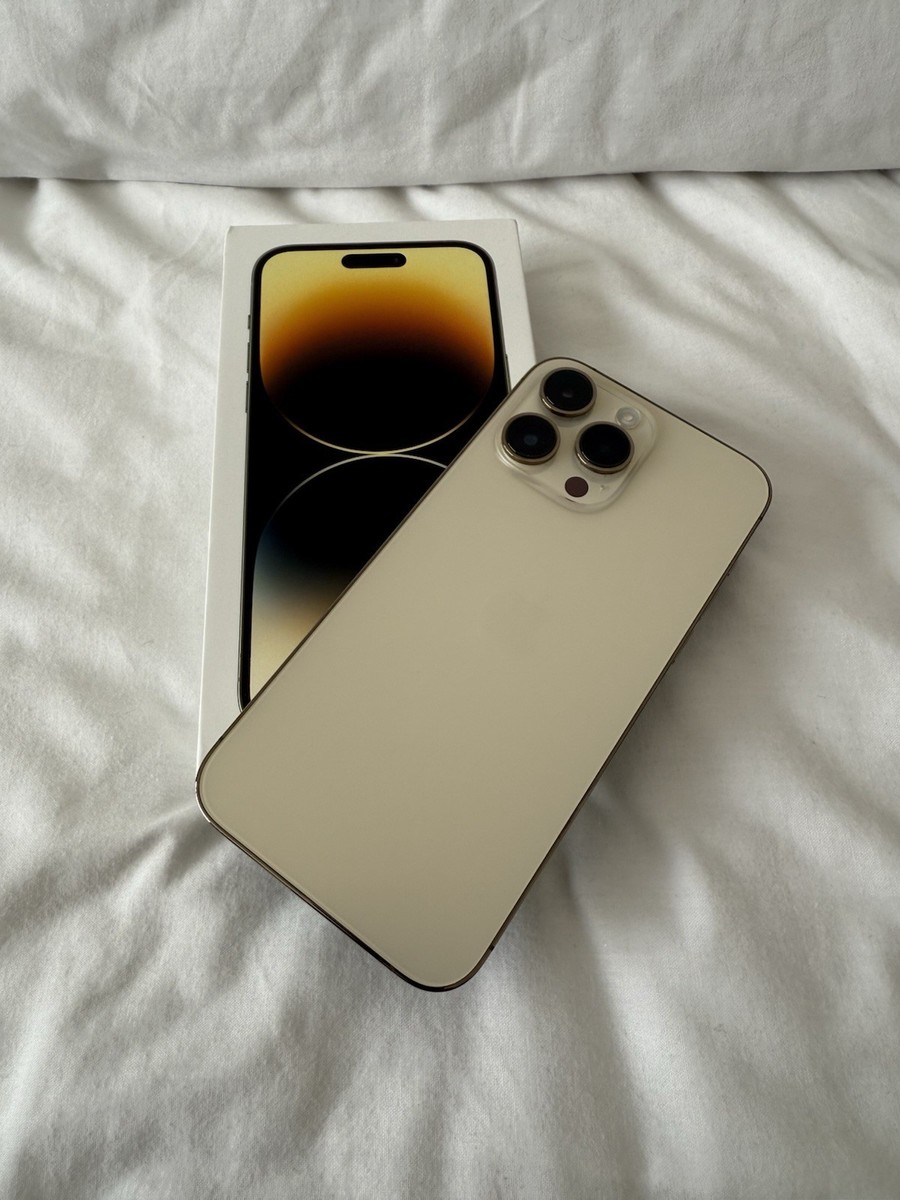 iPhone 14 Pro Max 256GB Unlocked Gold (Excellent Condition