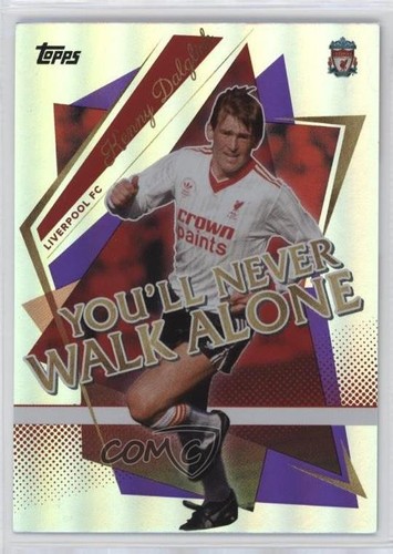 2021 Liverpool Team Set You'll Never Walk Alone Purple Foil /15 Kenny Dalglish