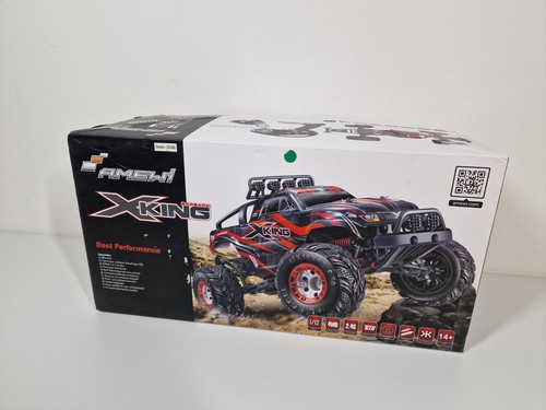 Amewi 22219 X-King Rc Monstertruck 4WD 1:12 Brushed Grün Rc Auto Offroad Elektro - Bild 24 von 24