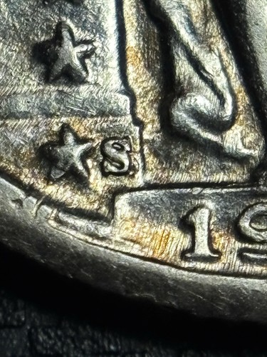 1928 s standing liberty quarter, Nice High Grade. RPM fs-502, rare variety! - Picture 7 of 7